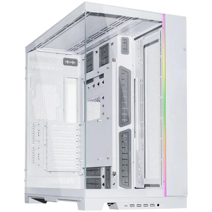 Case Lian Li PC-O11 Dynamic EVO XL Full-Tower Tempered Glass White - Кутии за компютри<<<Компютърни