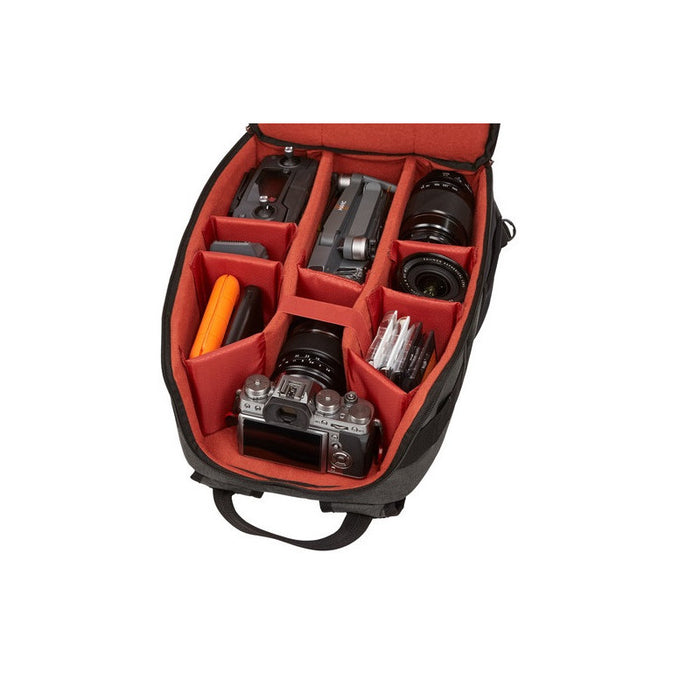 CEBP-106 OBSIDIAN ERA DSLR CAMERA BACKPACK, LARGE CASE LOGIC - GRAY