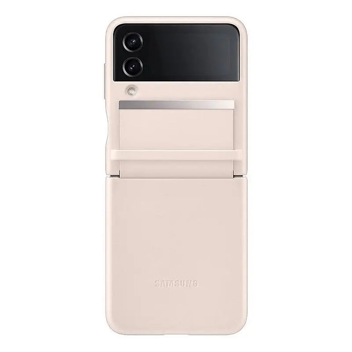 Case Samsung Z FLIP 4 PINK LEATHER COVER EF-VF721LPEGWW - Калъфи за телефони<<<Аксесоари за