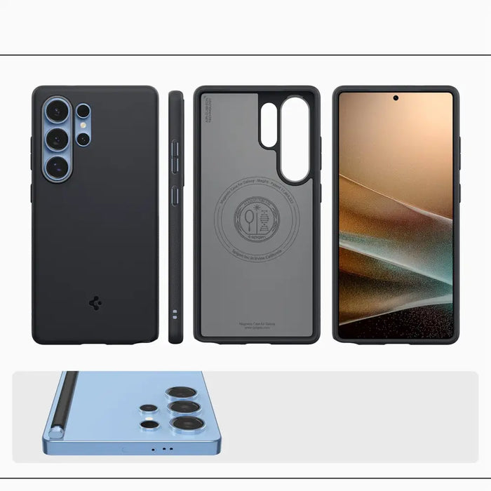 Caseology Nano Pop Case for Samsung Galaxy S25 Ultra - Black - Cell phone cases and covers<<<HurtelXML
