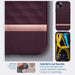 Caseology Parallax Mag case with MagSafe for iPhone 14 Plus - burgundy - Cell phone cases and covers<<<HurtelXML
