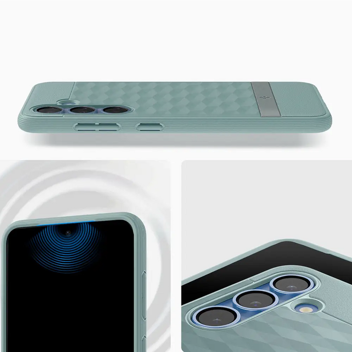 Caseology Parallax Mag MagSafe Case for Samsung Galaxy S25 Ultra - Green - Cell phone cases and covers<<<HurtelXML