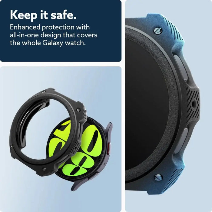 Caseology Vault Case for Samsung Galaxy Watch 7 (44mm) - Matte Black - Cell phone cases and covers<<<HurtelXML