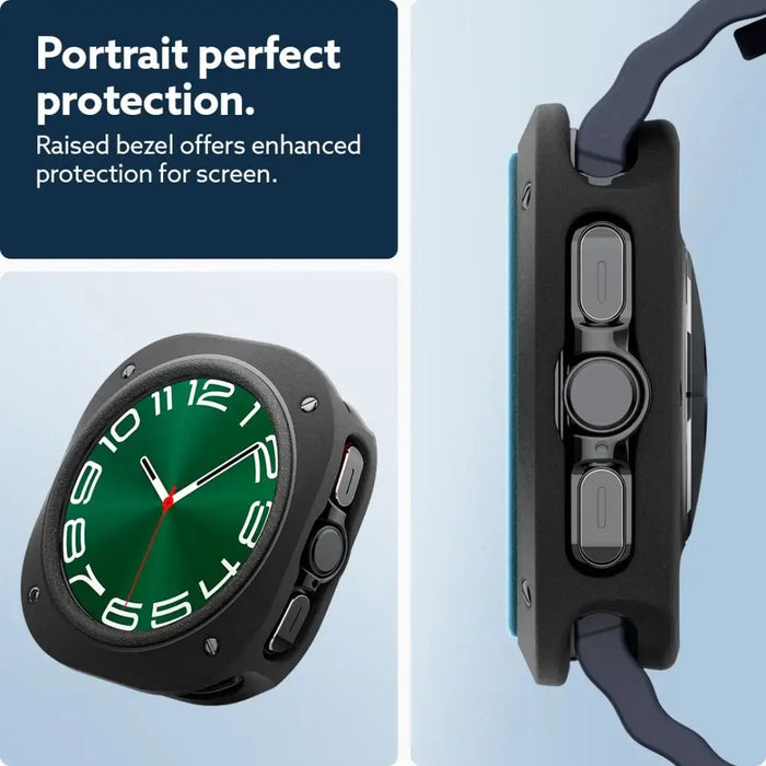 Caseology Vault Case for Samsung Galaxy Watch Ultra (47mm) - Matte Black - Cell phone cases and covers<<<HurtelXML