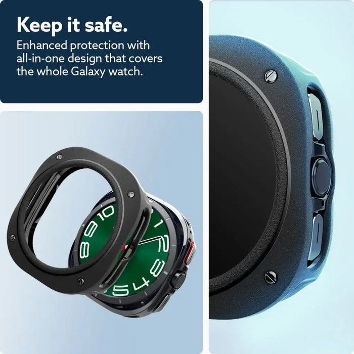Caseology Vault Case for Samsung Galaxy Watch Ultra (47mm) - Matte Black - Cell phone cases and covers<<<HurtelXML