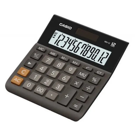Casio MH-12BK-S 12-digit black office calculator - CalculatorsARB-KLK<<<Office suppliesARB<<<ActionPL