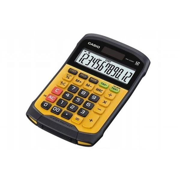 CASIO CALCULATOR OFFICE WATERPROOF WM-320MT-S, 12-digit display. Removable keyboard, 108.5x168.5, Waterproof and dirt-resistant level: IP54