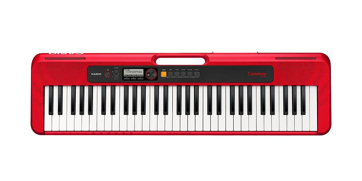 Casio CT-S200 MIDI keyboard 61 keys USB Red, White