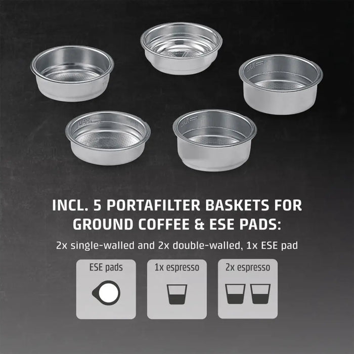 CASO Gourmet Latte coffee machine CAS.01821 - Кафемашини<<<Кафемашини<<<Малки електроуреди<<<TechMart