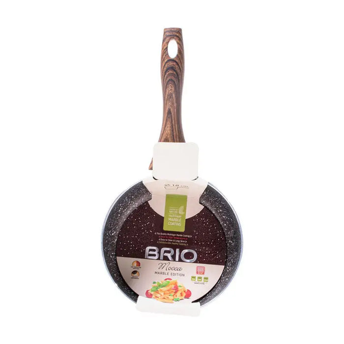 CASSEROLE 18CM BRIO MOCCA MARBLE - Съдове за готвене<<<Домашни потреби<<<Кухня<<<Praktiker