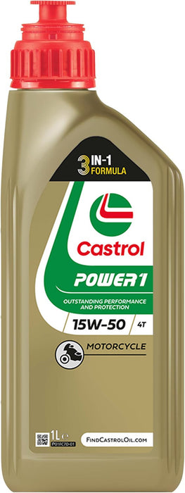 CASTROL POWER 1 15W-50 4T 1L Moto