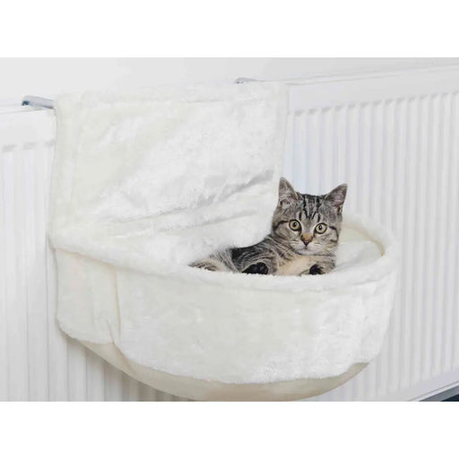 Cat Bed Trixie White 13 cm 45 x 13 x 33 cm Radiator - Домашни Животни<<<Дом Градина<<<BigBuy&&&Къщички и
