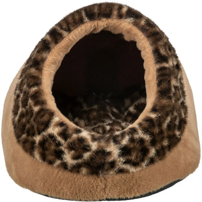 Cat cave Trixie Leo Brown Light brown Polyester Plush 35 x 26 x 41 cm - Къщички и легълца<<<Домашни Животни<<<Дом
