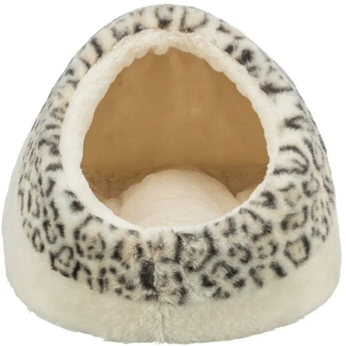 Cat cave Trixie Leo Cream Polyester Plush 35 x 26 x 41 cm - Къщички и легълца<<<Домашни Животни<<<Дом Градина<<<BigBuy