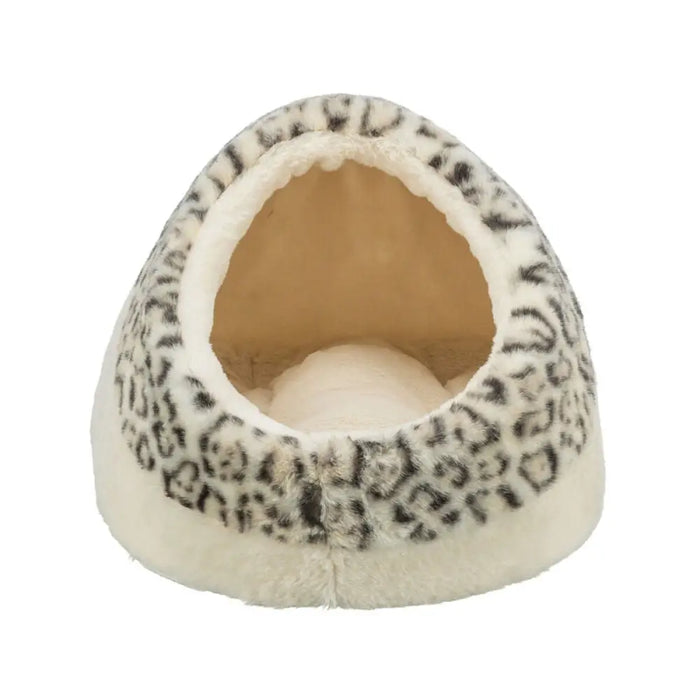 Cat cave Trixie Leo Cream Polyester Plush 35 x 26 x 41 cm - Къщички и легълца<<<Домашни Животни<<<Дом Градина<<<BigBuy