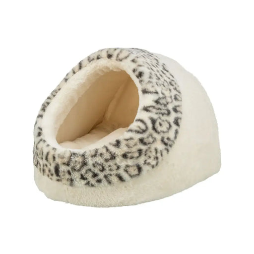 Cat cave Trixie Leo Cream Polyester Plush 35 x 26 x 41 cm - Къщички и легълца<<<Домашни Животни<<<Дом Градина<<<BigBuy