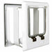Cat Flap Trixie White Plastic 21,1 × 24,4 CM - Домашни Животни<<<Дом Градина<<<BigBuy&&&Къщички и легълца<<<Домашни