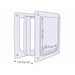 Cat Flap Trixie White Plastic 30 × 36 CM - Домашни Животни<<<Дом Градина<<<BigBuy&&&Къщички и легълца<<<Домашни