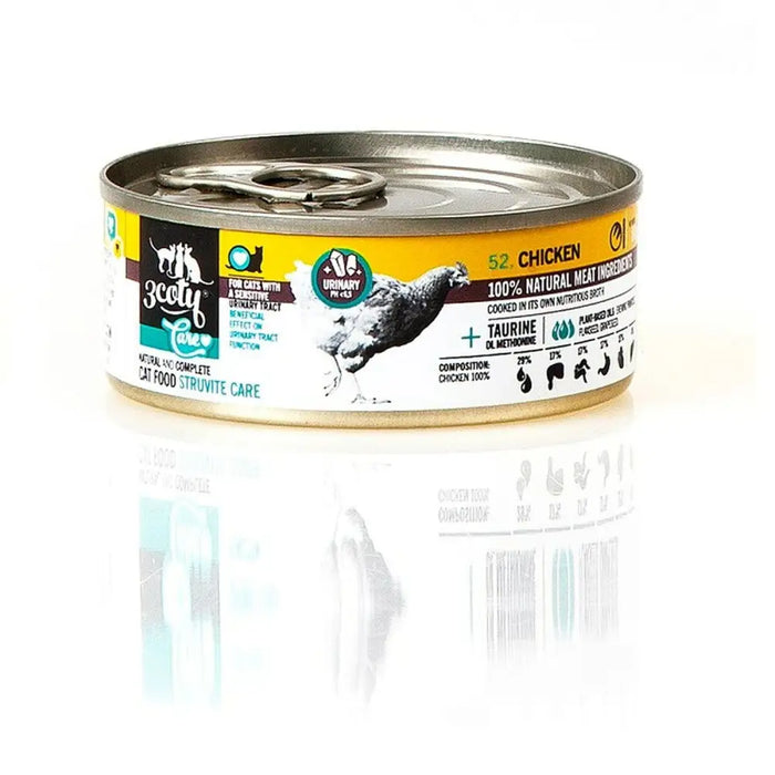 Cat food 3COTY Chicken 80 g - Хранене на домашни любимци<<<Домашни Животни<<<Дом Градина<<<BigBuy&&&Wet