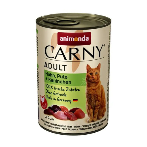 Cat food Animonda Carny Chicken Turkey Rabbit 400 g - Хранене на домашни любимци<<<Домашни Животни<<<Дом