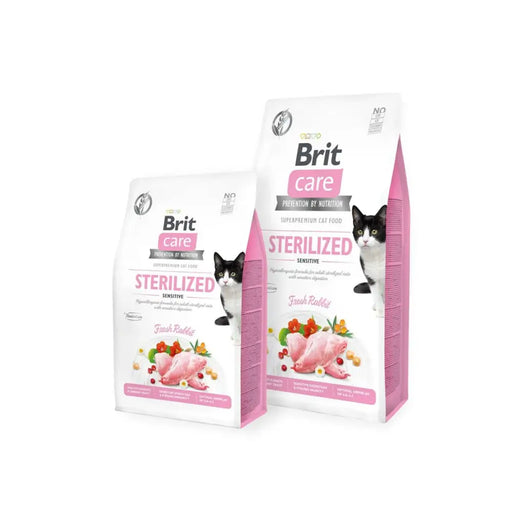 Cat food Brit Care Grain Free Sterilized Sensitive Adult 7 kg - Хранене на домашни любимци<<<Домашни Животни<<<Дом