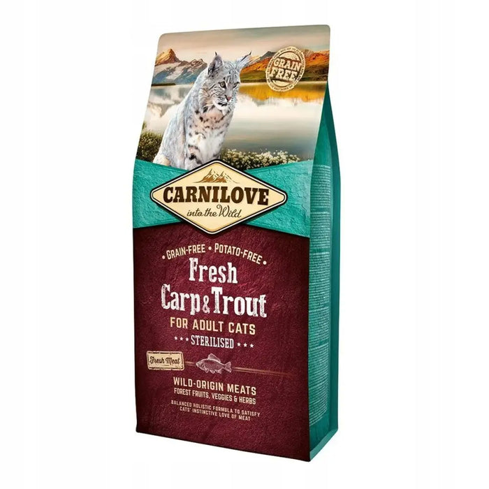 Cat food Carnilove Fish 6 Kg - Хранене на домашни любимци<<<Домашни Животни<<<Дом Градина<<<BigBuy&&&Dry