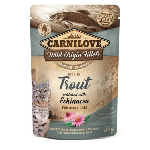Cat food Carnilove Cat Pouch 85 g - Хранене на домашни любимци<<<Домашни Животни<<<Дом Градина<<<BigBuy&&&Wet
