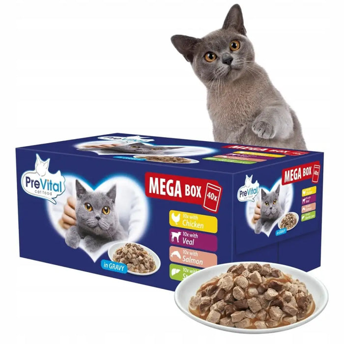 Cat food Prevital - Хранене на домашни любимци<<<Домашни Животни<<<Дом Градина<<<BigBuy&&&Wet foodDLK-KAM<<<For