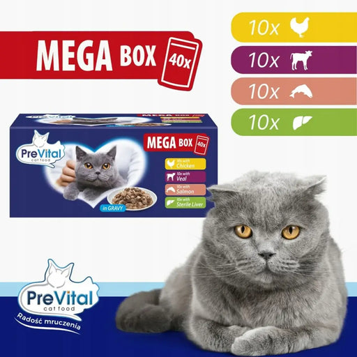Cat food Prevital - Хранене на домашни любимци<<<Домашни Животни<<<Дом Градина<<<BigBuy&&&Wet foodDLK-KAM<<<For