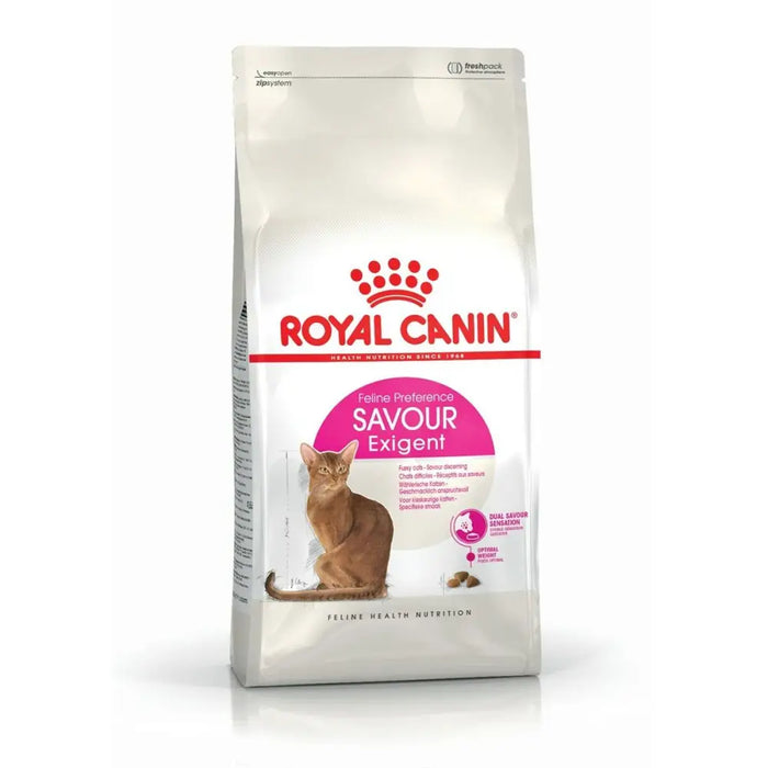 Cat food Royal Canin Savour Exigent Adult Chicken Rice Corn Vegetable Birds 400 g - Хранене на домашни