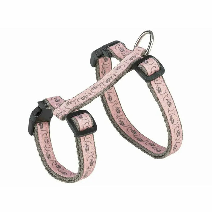 Cat Harness Trixie Grey Pink 27-45 cm - Домашни Животни<<<Дом Градина<<<BigBuy&&&Пътуване и разходки<<<Домашни