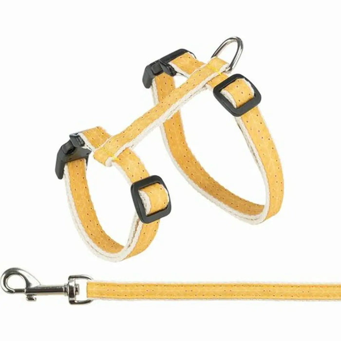 Cat Harness Trixie Ocre 27-45 cm - Домашни Животни<<<Дом Градина<<<BigBuy&&&Пътуване и разходки<<<Домашни Животни<<<Дом