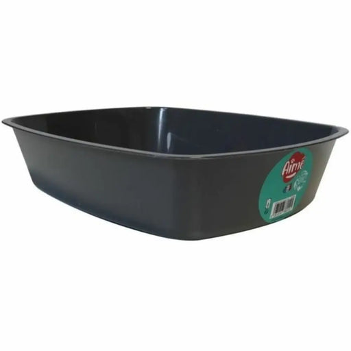 Cat Litter Box Aimé Black 43 x 31 x 10 cm Plastic - Домашни Животни<<<Дом Градина<<<BigBuy&&&Играчки<<<Домашни
