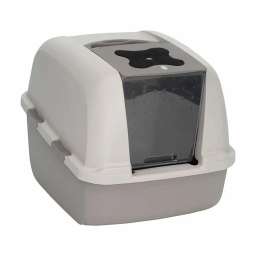 Cat Litter Box Catit 46 x 55 x 45 cm With lid Jumbo Grey Plastic - Домашни Животни<<<Дом