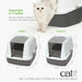 Cat Litter Box Catit Grey Detachable lid - Домашни Животни<<<Дом Градина<<<BigBuy&&&Играчки<<<Домашни Животни<<<Дом