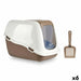 Cat Litter Box Mascow White Beige Plastic 39,7 x 57 x 39 cm 39,7 x 32,5 x 57 cm (6 Units) - Домашни Животни<<<Дом