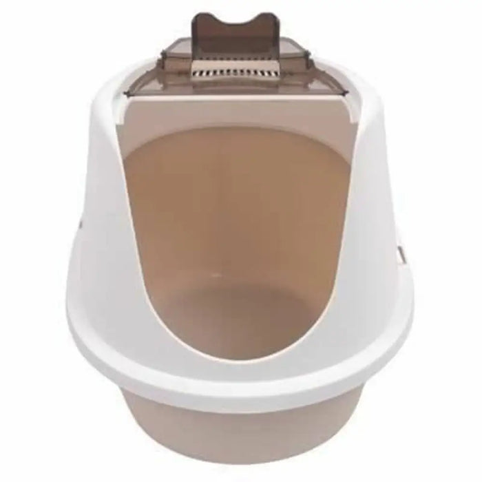Cat Litter Box MPETS Beige Recycled plastic - Домашни Животни<<<Дом Градина<<<BigBuy&&&Играчки<<<Домашни Животни<<<Дом