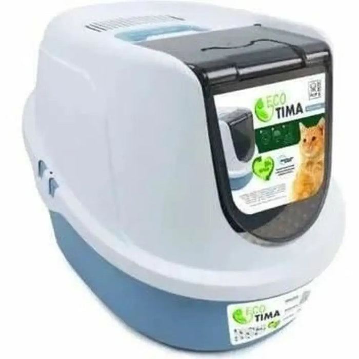 Cat Litter Box MPETS ECO TIMA Blue Plastic - Домашни Животни<<<Дом Градина<<<BigBuy&&&Играчки<<<Домашни Животни<<<Дом