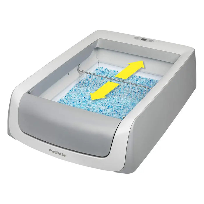 Cat Litter Box PetSafe Self-cleaning 15 x 70 x 48,5 cm White Plastic - Домашни Животни<<<Дом