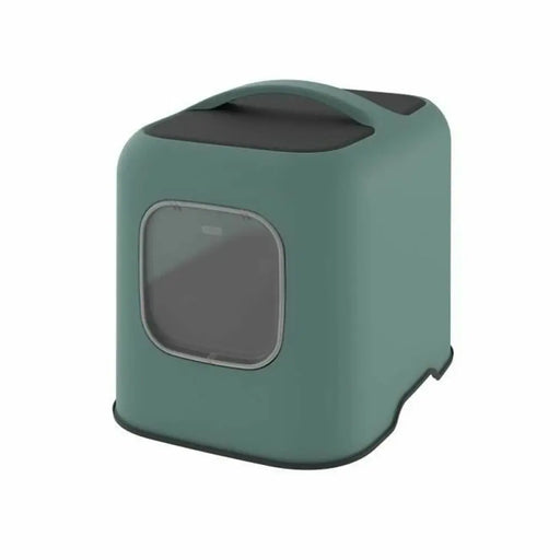 Cat Litter Box Rotho Biala Green Plastic 51 x 39,5 x 44,3 cm - Играчки<<<Домашни Животни<<<Дом