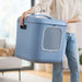 Cat Litter Box Rotho Biala XL Blue Plastic - Играчки<<<Домашни Животни<<<Дом Градина<<<BigBuy&&&Litter