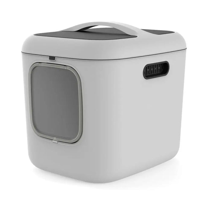 Cat Litter Box Rotho Biala XL White Plastic - Играчки<<<Домашни Животни<<<Дом Градина<<<BigBuy&&&Litter