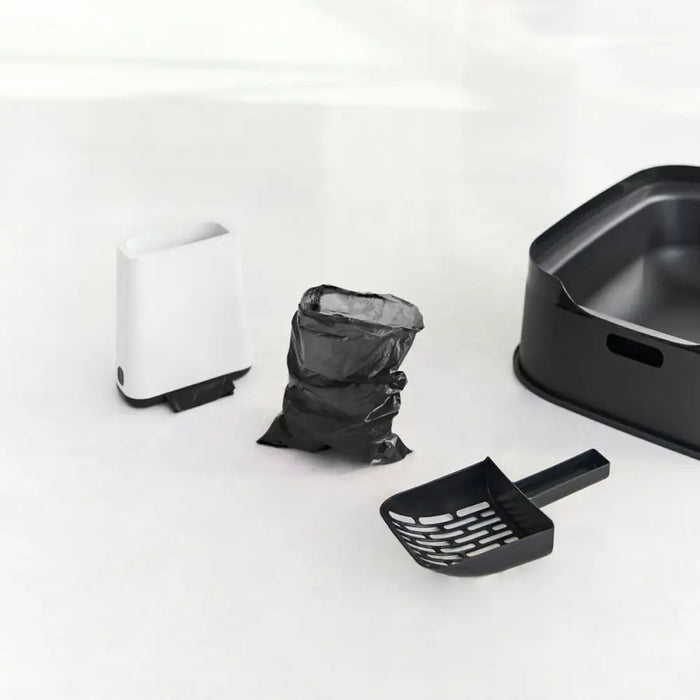 Cat Litter Box Rotho Black Plastic - Играчки<<<Домашни Животни<<<Дом Градина<<<BigBuy&&&Litter boxesDLK-KUW<<<For