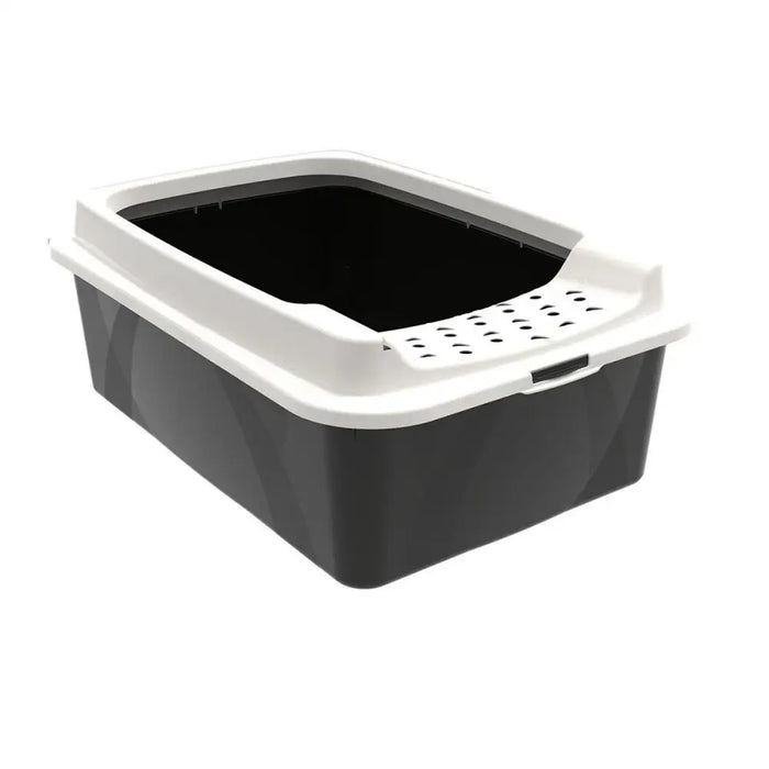 Cat Litter Box Rotho Bonnie Eco Black 57,2 x 39,3 x 20,9 cm Plastic - Играчки<<<Домашни Животни<<<Дом