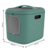 Cat Litter Box Rotho Green Plastic - Играчки<<<Домашни Животни<<<Дом Градина<<<BigBuy&&&Litter boxesDLK-KUW<<<For