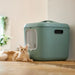 Cat Litter Box Rotho Green Plastic - Играчки<<<Домашни Животни<<<Дом Градина<<<BigBuy&&&Litter boxesDLK-KUW<<<For