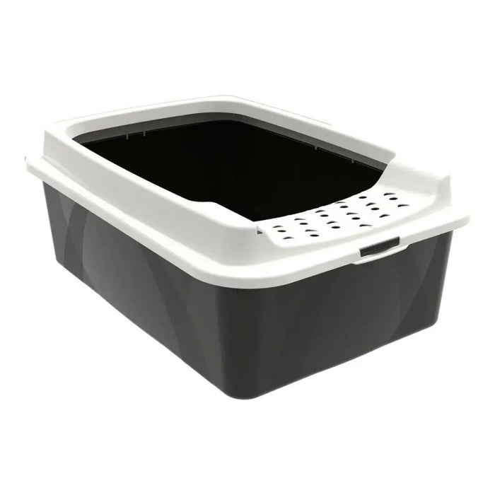 Cat Litter Box Rotho My Pet Bonnie Eco White/Black 57,2 x 39,3 x 20,9 cm - Домашни Животни<<<Дом