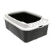 Cat Litter Box Rotho My Pet Bonnie Eco White/Black 57,2 x 39,3 x 20,9 cm - Домашни Животни<<<Дом