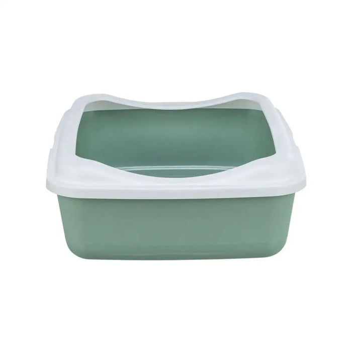 Cat Litter Box Trixie Classic White Green Plastic 37 × 15 × 48 cm - Домашни Животни<<<Дом