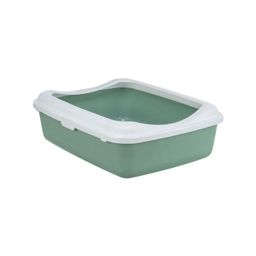 Cat Litter Box Trixie Classic White Green Plastic 37 × 15 × 48 cm - Домашни Животни<<<Дом